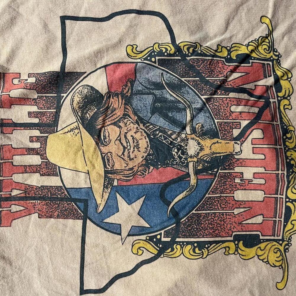 Yellow Cowboy Graphic Short Sleeve Tee